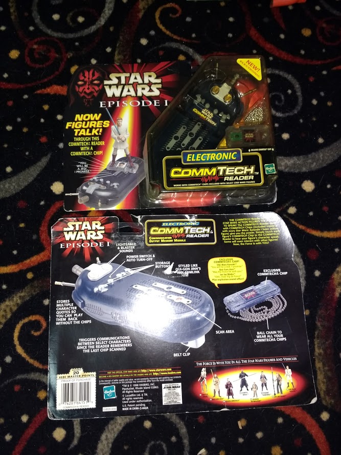 Stars Wars Commtech Reader from 1998 - NOS - Lot of 2
