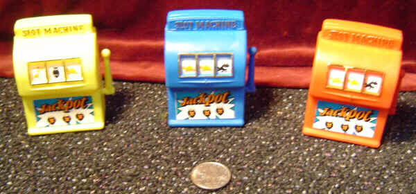 NOS 1970's Slot Machine Toys