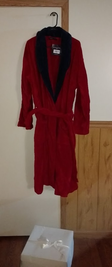 NEW Polo Ralph Lauren Men's Kimono Velour Robe $96 retail!